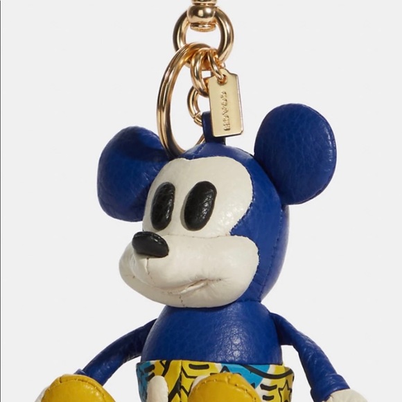 NWT Coach Limited Edition Disney Mickey Mouse X Keith Haring Charm - Picture 7 of 12